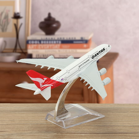 16cm Metal Plane Model Aircraft A380 Australia Qantas Aeroplane