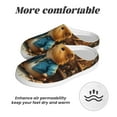 thumbnail image 6 of Kdxio Scientist Guinea Pig Women's Men's Slippers Plush Slip-On House Slipper for Winter Indoor Soft Cushion Non-slip Fluffy Slides Slippers-8, 6 of 7