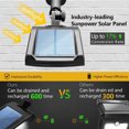 thumbnail image 3 of Outdoor 36 LED Solar Power PIR Motion Sensor Wall Street Light Garden Lamp, 3 of 9