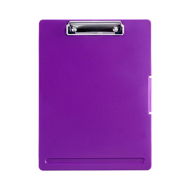 Portapapeles de Tamaño A4 con Caja de Almacenamiento, Tablero de Escritura con Ranura para Bolígrafo, Apertura Lateral para Suministros para Conferenc