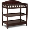Delta Children Wilmington Changing Table with Pad, Espresso Cherry