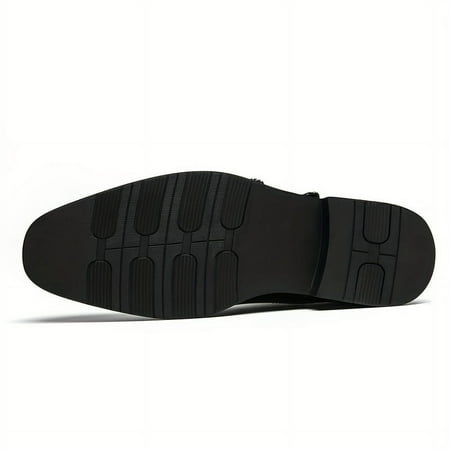 

CKLXNGT Formal Dress Shoes Slip On Business Shoes Low Top Classic Suitable For Many Occasions