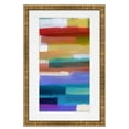 thumbnail image 3 of 16x23 Frame Gold With White Picture Mat For 16x23 Photo - Gold 19x25 Frame To Display Print or, 3 of 8