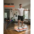 thumbnail image 7 of BEF Vibrating Plate Exercise Machine，Bluetooth Remote and LED Display, 300 lbs, 150 Watts Shake Board for Women and Men, Entertainment Activities, Orange, 7 of 7