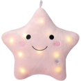 thumbnail image 1 of Twinkle Star Color Night Light Almohadas de felpa que iluminan los juguetes de peluche nocturnos perfectos para cumpleaños (amarillo), 1 of 5