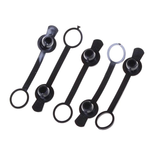5pcs/10pcs Waterproof Cap for DC Power Cap for DC-022B Jack Silicone Waterproof Cover High-precision Caps Dustproof Plug