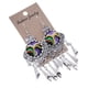 thumbnail image 3 of Joyería Colgante Pendientes Aretes Dama Borlas Perno Prisionero Retro Multicolor Púrpura, 3 of 8
