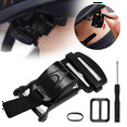 thumbnail image 2 of Helmet Quick Release Buckle Replacement Kit, Ratcheted Helmets for Chin Strap Up to 1inch, Motorcycle Helmets Black, 2 of 7
