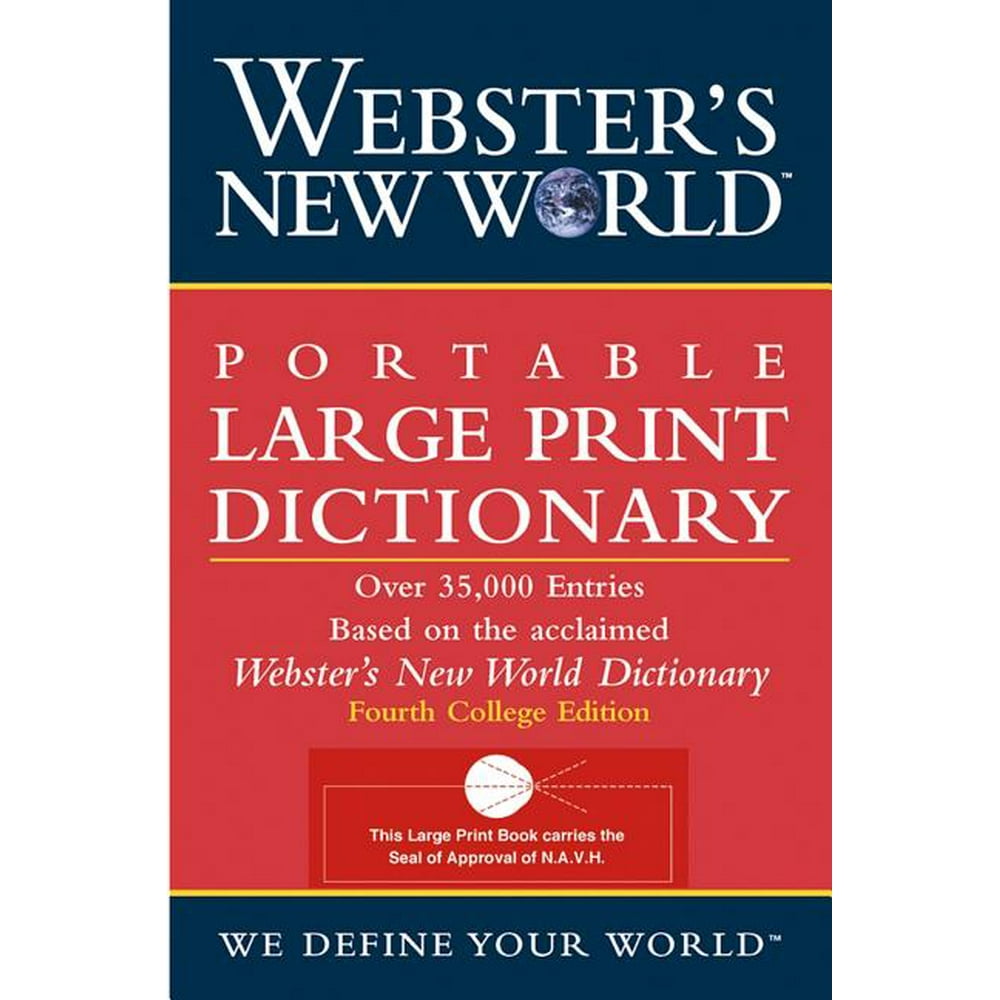 Webster's New World Webster's New World Portable Large Print