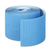 Bordette Decorative Border, 2.25" X 50 Ft Roll, Brite Blue | Bundle of 2 Rolls