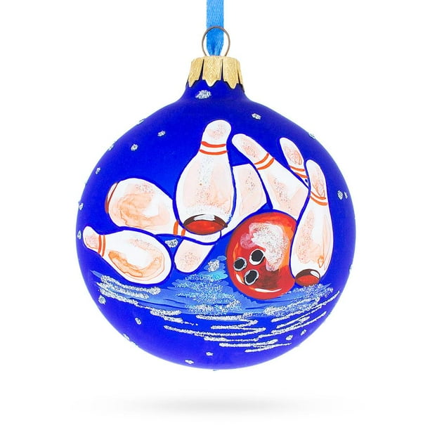 BestPysanky Bowling Glass Ball Christmas Ornament