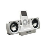 dreamGEAR i.Sound 2.0 Speaker System, White