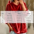 thumbnail image 3 of BRGZLK Oversized Velvet Hoodies for Women Trendy Y2K Long Sleeve Loose Fit Soft Warm Pullover Tops with Pockets Solid Color Fall Winter Clothes Red L, 3 of 6