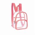 thumbnail image 5 of Clear Mini Backpack, Waterproof PVC Small Transparent Daypack for Stadium Security Travel, 5 of 5
