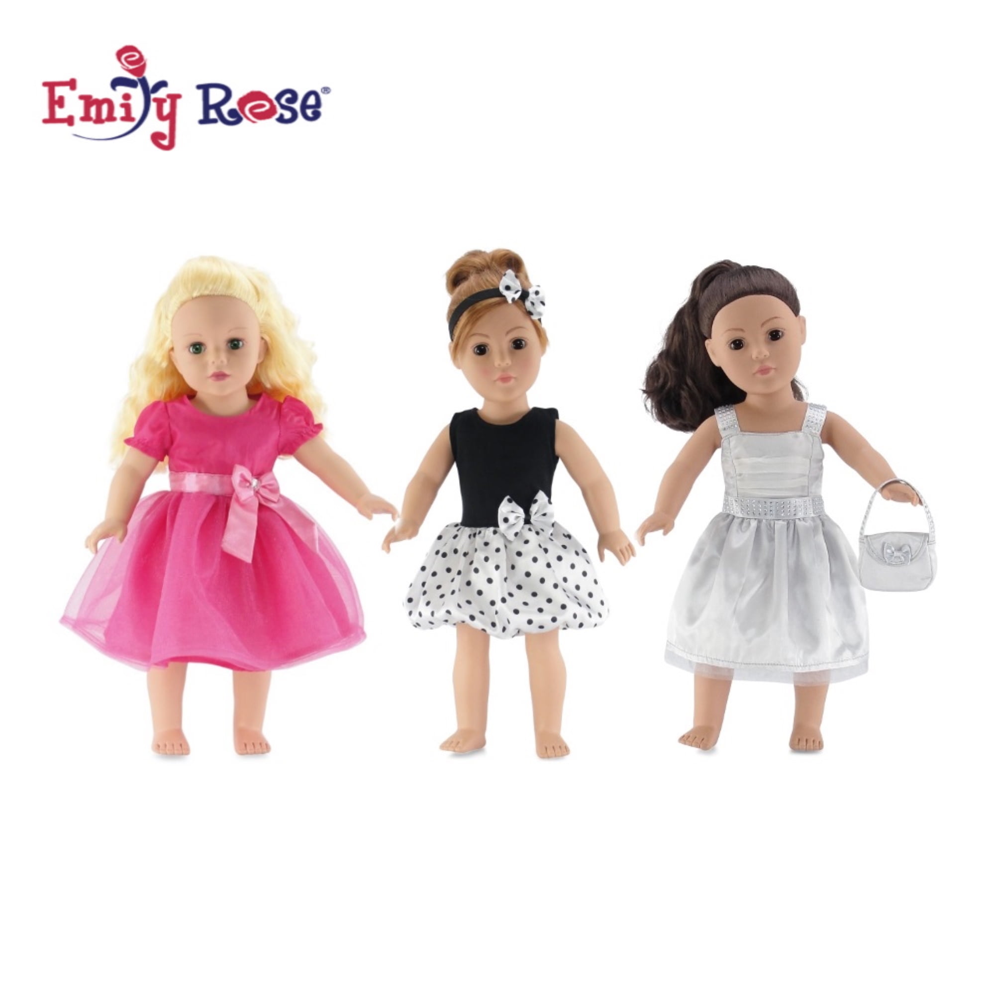 Fashion Christmas Clothing For 18 Inch Baby Girl Doll Clothes R0S3