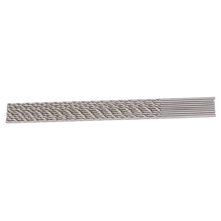 

Drilling Bit Set Extended 200mm Straight Shank Extra Drill 10Pcs For Wood For Plastic For Non Ferrous Metals