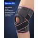 thumbnail image 2 of Rodillera ajustable ABYON para hombre y mujer: Máximo soporte con estabilizadores laterales dobles y correas de compresión cruzadas para desgarro de menisco, ligamento cruzado anterior (LCA), ligament, 2 of 5