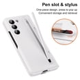 thumbnail image 7 of ELEHOLD for Samsung Z Fold 6 Case, Rugged Slim S Pen & Pen Holder Invisible Kickstand Hinge Protection Anti-Scratch Shockproof Protective Case with Screen Protector for Samsung Z Fold 6,White, 7 of 7