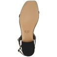 thumbnail image 3 of Bruno Magli Maya Leather Sandal, 7.5, Black, 3 of 4