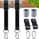 thumbnail image 3 of Juego de hamaca exterior 150cm con correas-5*150cm con protector engrosado + bolsa de tela Xemadio MZQ-0475, 3 of 8