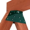 Swing N Slide EZ Frame Green Powder Coated Steel Angle Brace NE4467-1