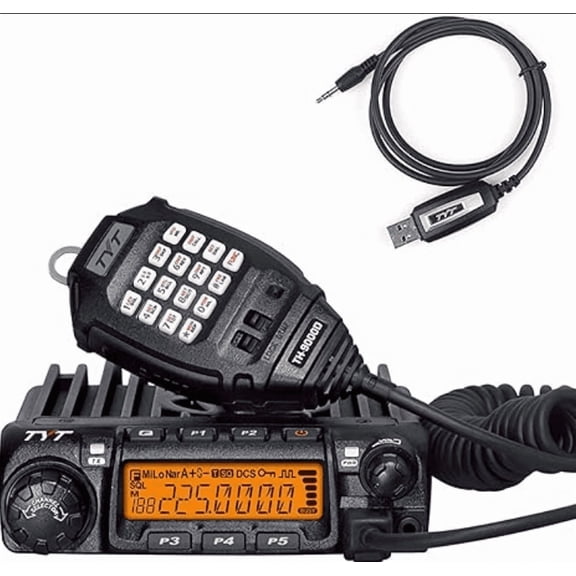 TYT TH-9000D 45W 70CM UHF Ham Radio Transceiver with Accessories