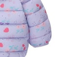 thumbnail image 5 of Staki Baby Boy Winter Fleece Coats Toddler Warm Puffer Jackets Kids Down Outerwear Toddler Windbreaker Jacket 12M,18M,24M,2T,3T,4T,5T,6Y(Purple,18-24 Months), 5 of 7