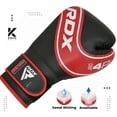 thumbnail image 4 of RDX Boxing Gloves for Kids, Maya Hide Leather Junior Champions Punching Training Gloves for Boxing, MMA, Muay Thai Gloves with Ventilated Palm, 4 of 9