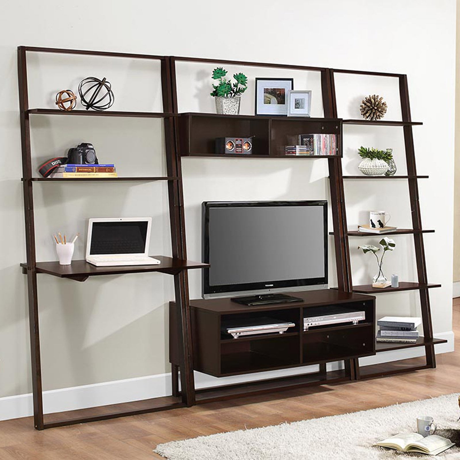 4D Concepts Arlington Entertainment Center with Bookcases