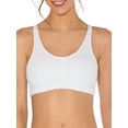 thumbnail image 3 of Fruit of the Loom Women's Shirred Front Racerback Sports Bra, Style-90011, 3-Pack, 3 of 6