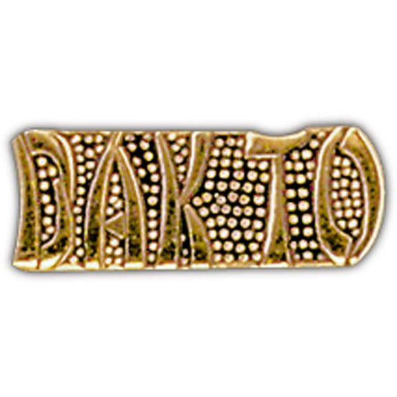 Eagle Emblems P15230 Pin - Vietnam, Script Dak To - 1 in.