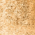 thumbnail image 1 of Ahgly Company Indoor Square Abstract Orange Contemporary Area Rugs, 4' Square, 1 of 1