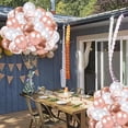thumbnail image 5 of Paquete de 50 globos de oro rosa, globos de fiesta de látex de 12 pulgadas, globos de confeti, decoración de cumpleaños para bodas, aniversarios, baby shower, festivales, graduaciones, Navidad o, 5 of 5