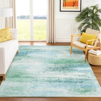 Addison Rugs Chantille Indoor/Outdoor Contemporary Abstract Mint Machine Washable Rectangle Rug, 10' x 14'