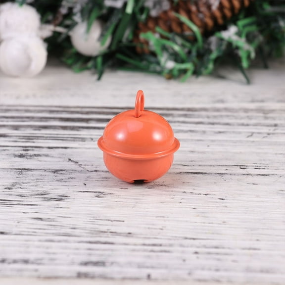 FELTECHELECTR 50Pcs Jingle Bells Mini Metal for Christmas Tree and Wedding Party Decorations