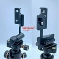 thumbnail image 2 of For M100 M200 Camera L Bracket Hand Grip Quick Release Plate Hand Grip Holder Board(Silver Gray), 2 of 5