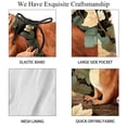 thumbnail image 4 of luoweisi Men's Beach Shorts Quick Dry Swim Trunks with Mesh Lining Squirrel S, 4 of 5