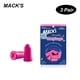 thumbnail image 1 of Tapones para los oídos de espuma antirruido de 3 pares de Mack, lavables, profesionales, insonorizados, 1 of 7