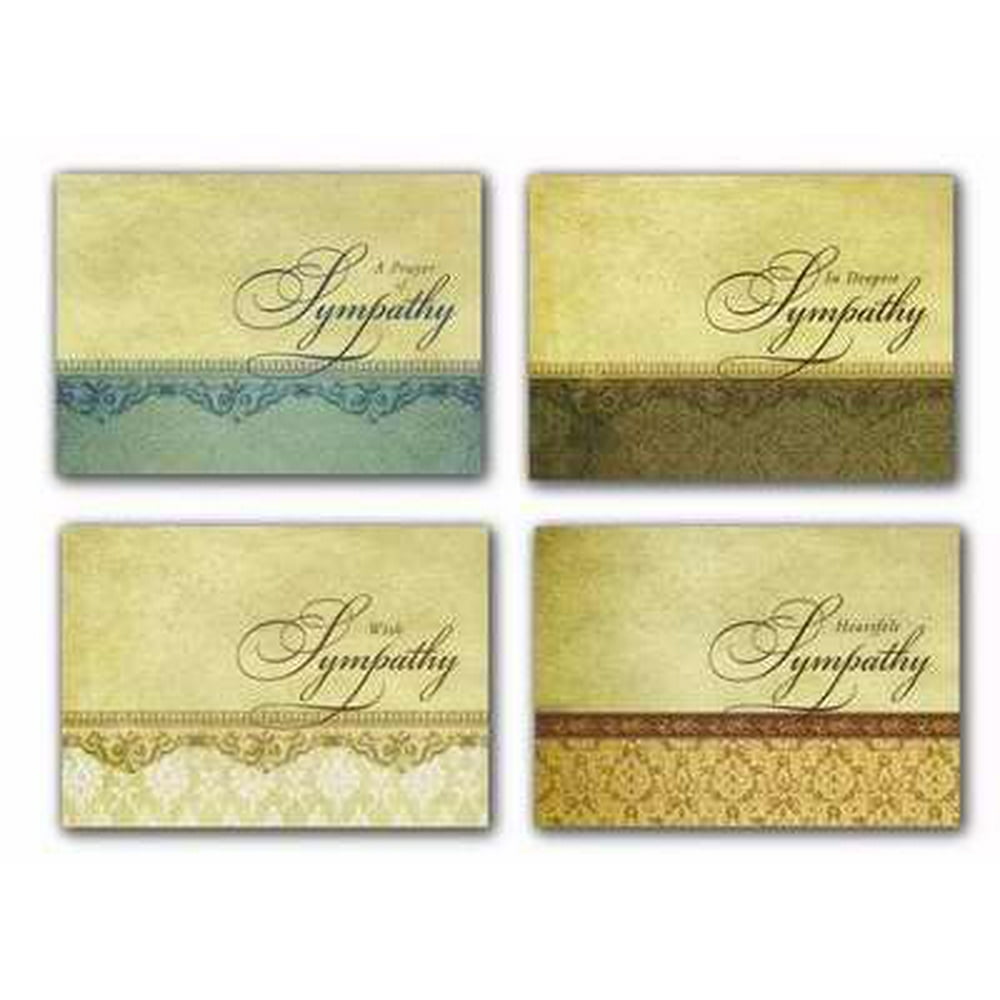 Card-Boxed-Sympathy-Heartfelt Sympathy (Box Of 12) - Walmart.com ...