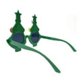thumbnail image 2 of Santa Hat Christmas Tree Glasses Set Horror Anime Cosplay Costume Accessories Props Christmas Gifts, 2 of 5