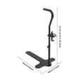 thumbnail image 2 of Black Stand Assist for Elderly, Adjustable Height Mobility Couch Assist with Cup Holder Stand Up Helper with PU Handle Elderly Chair Lift for Seating Furniture Supports up to 398lbs, 2 of 26
