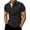 F18-Black, variant on FYDUU Mens Regular-Fit Shirts Men's Slim Fit Polo Shirt Casual Short Sleeve Button Down Golf Shirts Golf Breathable Stretchable Work Tops Stretchy Golf Pullover