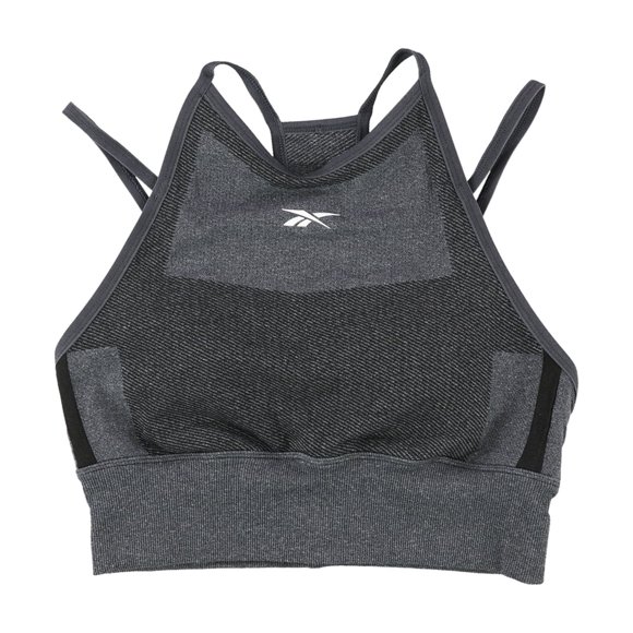 Reebok Womens UBF Myoknit Sports Bra cdgry7blk XS