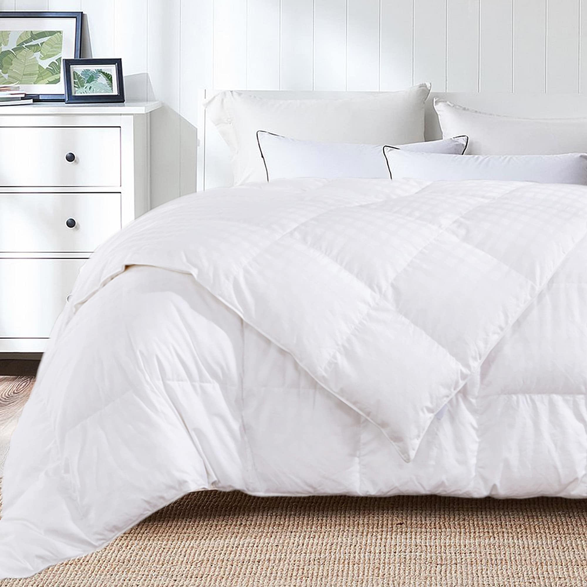 Firefly Ultra Warm White Goose Nano Down and Feather Comforter - King