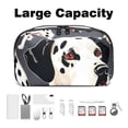 thumbnail image 3 of Spotted Dog Digital Pouch with Oxford Fabric, Waterproof, Size 5.9x9.44x3.14 in, Cord Organizer, Charger Organizer, Bag Cable Organizer, Electronic Travel Case Organizer, 3 of 6