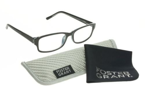 Foster Grant James Multifocus Glasses Black 2.5