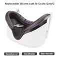 thumbnail image 4 of Kuymtek Cubierta de interfaz facial VR para Oculus Quest 2 Face Eye Protective Foam Pad Mask, 4 of 9