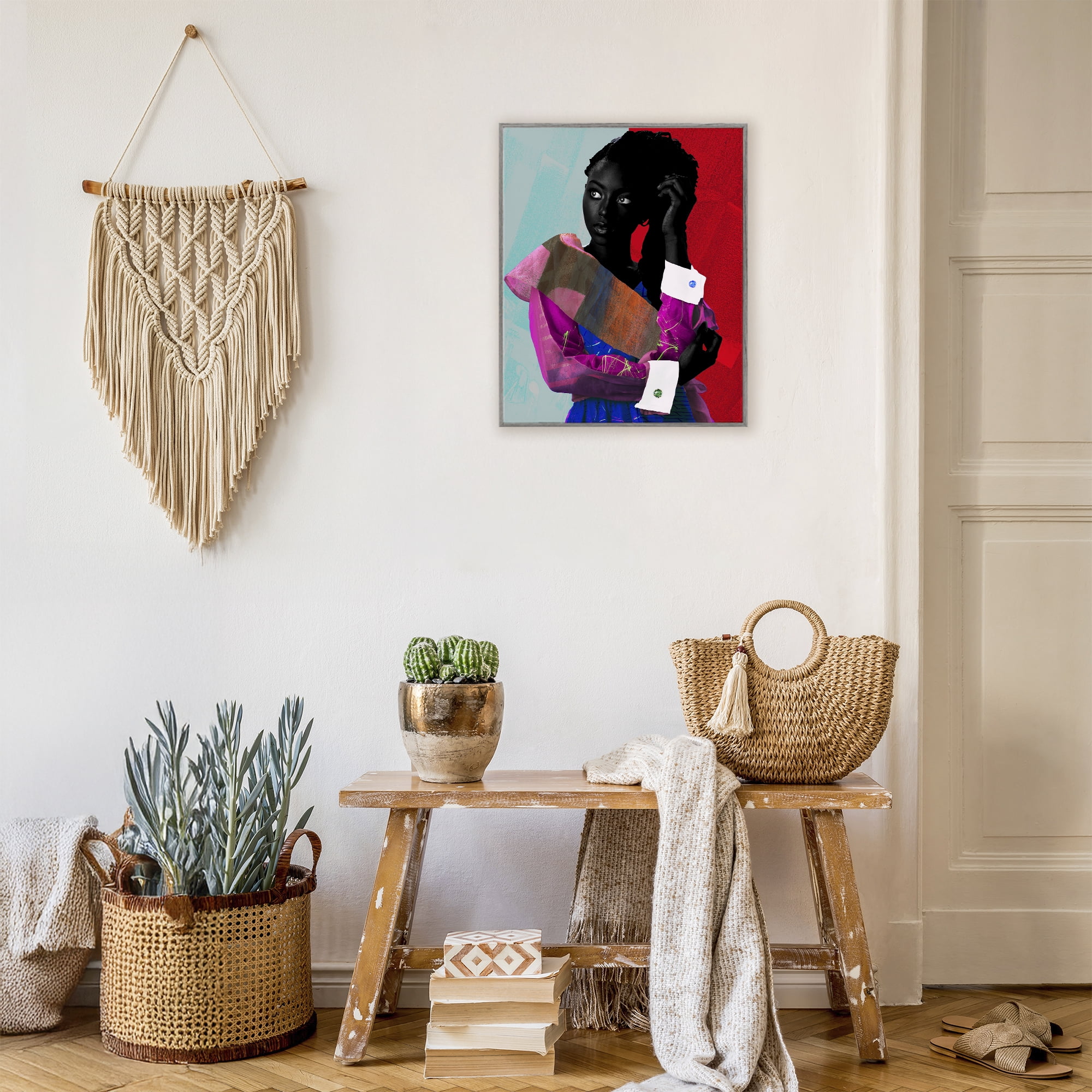 Stupell Industries New York Fashion Style Gray Framed Giclee Art, design by NUMA Art