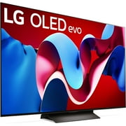 LG 65 in Class C4 Series 4K OLED evo Smart TV With Wall Mount & Surge Adapter, OLED65C4PUA, New