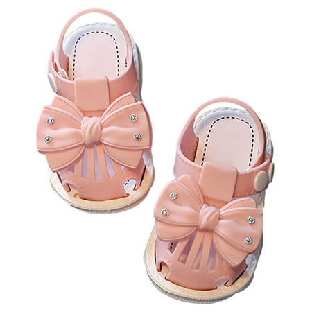 

NIUREDLTD Toddler Baby Girl Shoes Dew Toe Shoes Girl Sandals Baby Soft Shoe Covers Sandals For 0 To 3 Years Size 25